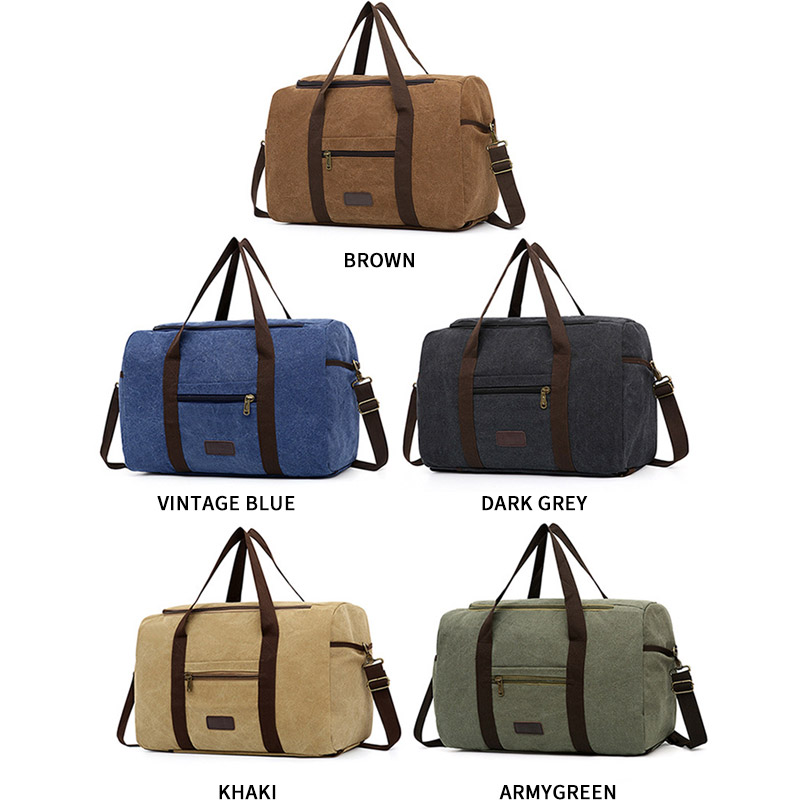 Canvas multifunction backpack sports durable travel duffle bag