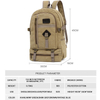 Outdoor satchel shoulder bag travel vintage canvas backpack