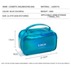 Custom Colorful Pu Toiletry Case Storage Cosmetic Makeup Bag