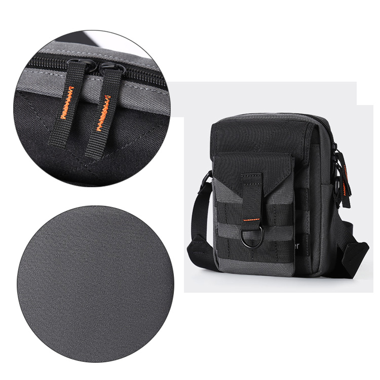 Nylon Travel Shoulder Sling Crossbody Messenger Custom Bag