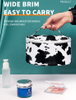 Travel Cow PU Leather Makeup Organizer Toiletry Bag 