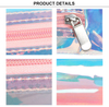 Holographic Colorful TPU Waterproof Transparent Storage Toiletry Bag