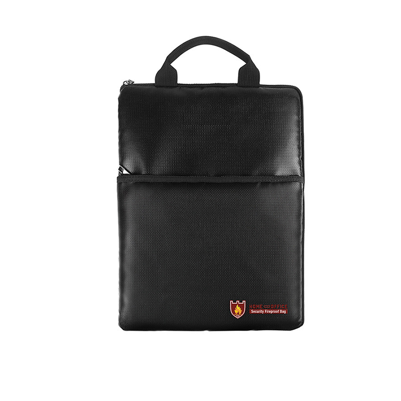 Fireproof Document Computer Briefcase Security File Storage Bag