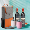 Wine carrier thermal cooler insulation ice storage bag