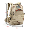 Supplier mountaineering assault military tactical molle backpack camouflage bag 