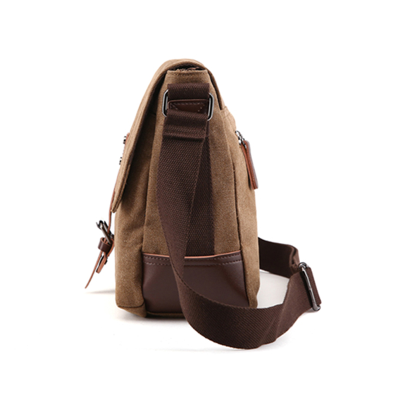 travel crossbody leisure young man messenger canvas bag