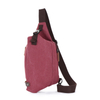 Travel messenger shoulder chest canvas bag for college