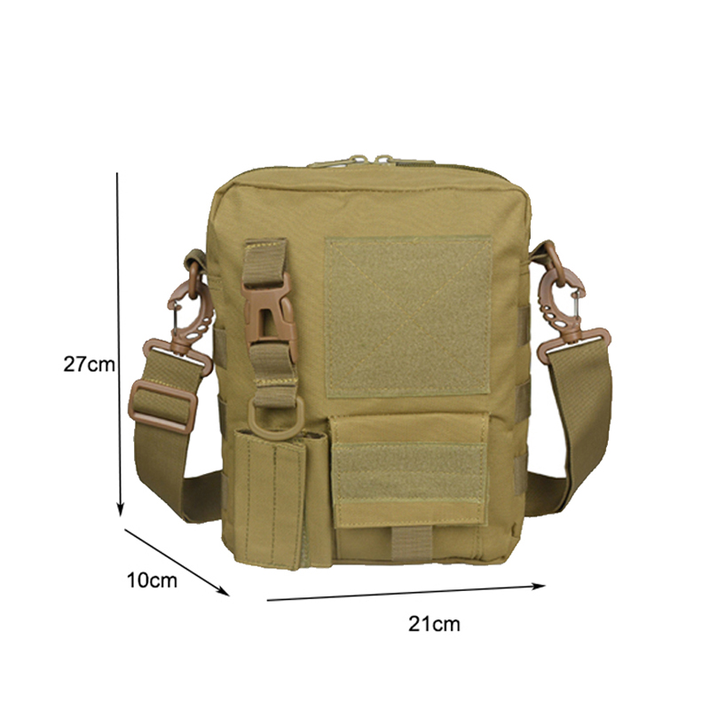 Durable molle shoulder military tactical messenger camouflage bags