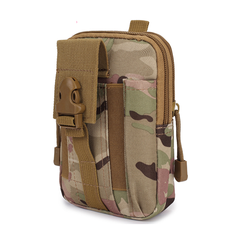 Tactical waist belt outdoor military pouch camouflage bag 