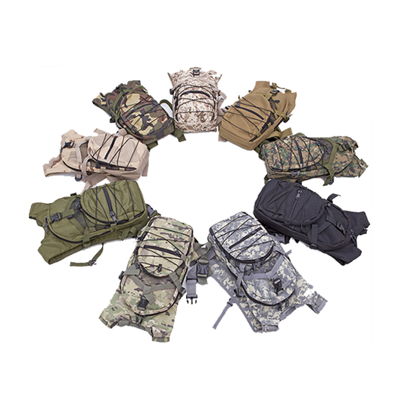 Military tactical water trekking mountaineering backpack camouflage bag