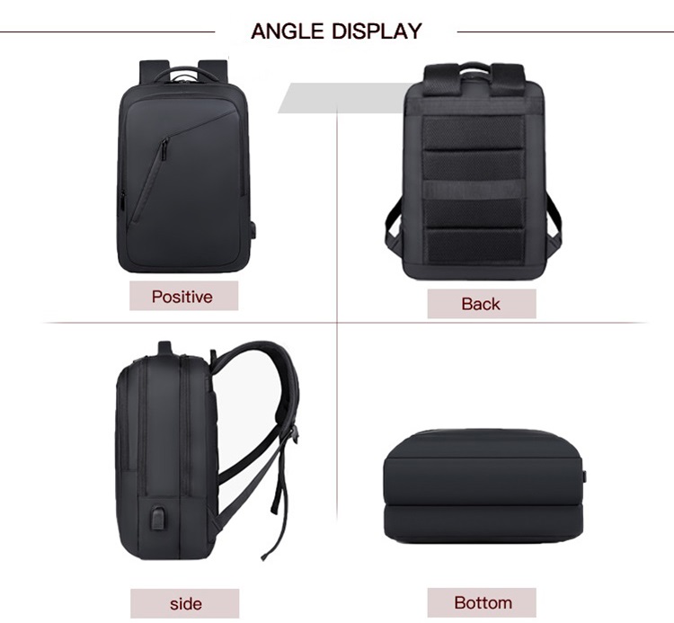 business travel computer bag backpack with usb port