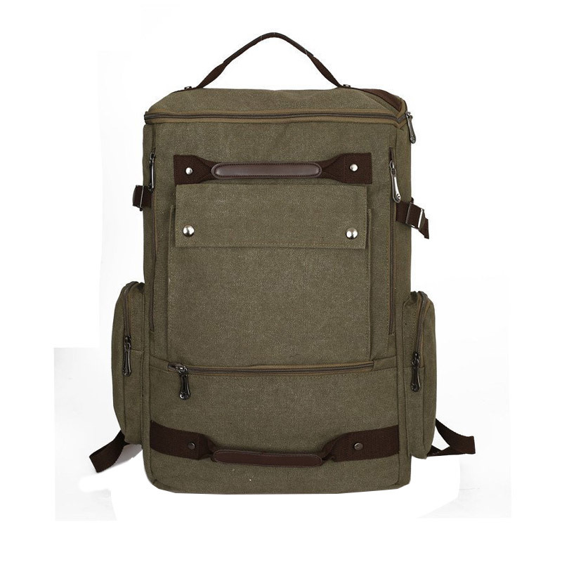 Large mochila unisex mountain canvas backpack bag 